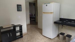 Η κουζίνα ή μικρή κουζίνα στο Quarto casal sossego e paz