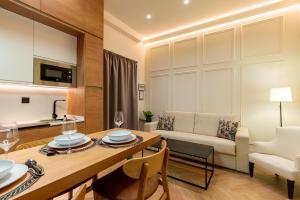 Кухня или мини-кухня в Apartamentos Alvarado 5
