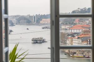 a view of a river from a window at GuestReady - Port Studio 4 in Bandeira