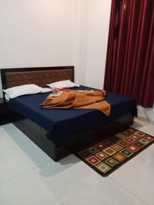 Letto o letti in una camera di Hotel Shree Ram
