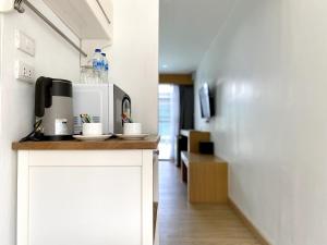 A cozinha ou kitchenette de Xen Pool Access