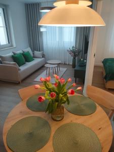 Χώρος καθιστικού στο Apartament Staś i Nel