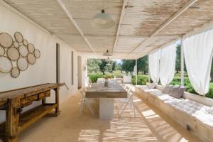 Zahrada ubytování Villa Aura d`Olivo by Perle di Puglia