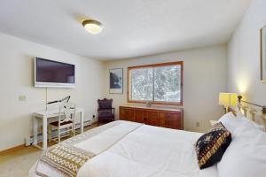 Ένα ή περισσότερα κρεβάτια σε δωμάτιο στο North Shore Escape