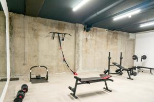 The fitness centre and/or fitness facilities at Valencia Luxury - Sea Port II