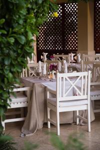 Restaurace v ubytování Los Flamencos Aparthotel Beach Club