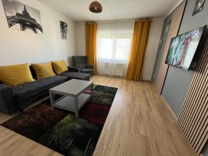 Posezení v ubytování APARTMENTS TRENČÍN