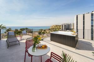 Γενική θέα στη θάλασσα ή θέα στη θάλασσα από  αυτό το διαμέρισμα