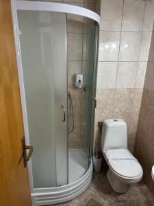 Koupelna v ubytování Hotel Višegrad