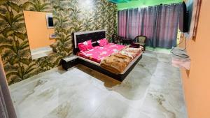 Letto o letti in una camera di New Sahil