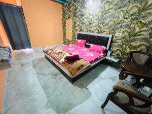 Letto o letti in una camera di New Sahil
