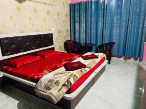 Letto o letti in una camera di New Sahil