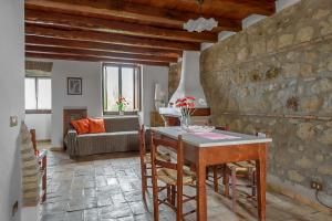 Χώρος καθιστικού στο Appartamento nel Borgo