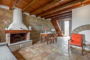 Χώρος καθιστικού στο Appartamento nel Borgo
