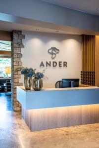 Certifikát, hodnocení, plakát nebo jiný dokument vystavený v ubytování Hotel ANDER