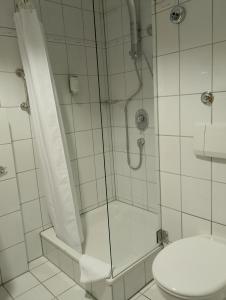 Koupelna v ubytování Paulin Hotel Trier