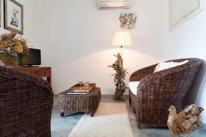 Posezení v ubytování Casa Magnolia San Pantaleo