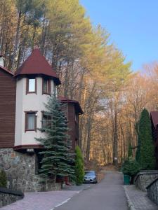 Budova, kde se bed and breakfast nachází