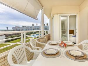 Balkón alebo terasa v ubytovaní Apartment Cala Montero I by Interhome