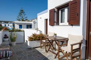 Balkón nebo terasa v ubytování Aegean View Studio #2