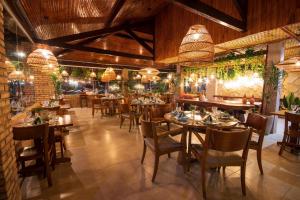 Restaurace v ubytování Pousada Encontro das Águas