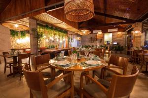 Restaurace v ubytování Pousada Encontro das Águas