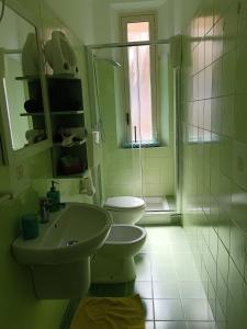 Koupelna v ubytování La Mulasciara, Scilla