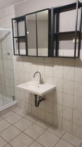 Ένα μπάνιο στο Ferienwohnung1 +7 φωτογραφίες