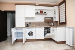 A kitchen or kitchenette at Apartment Retro 8