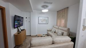 TV/Unterhaltungsangebot in der Unterkunft Apartamentos Maria Cristina con parking gratis