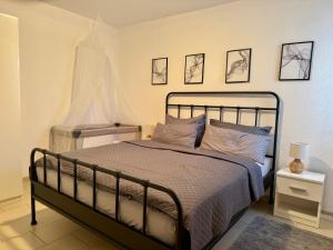 Postel nebo postele na pokoji v ubytování LuxuryOrion,nahe Europapark & Rulantica,Netflix,Disney,KartinaTV