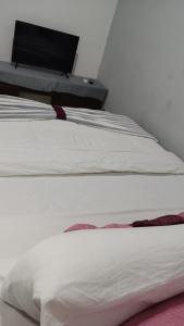 Cama o camas de una habitación en Posada Sebastian