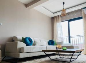 Posezení v ubytování Tivat Terrace Suites
