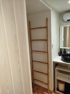 Η κουζίνα ή μικρή κουζίνα στο Charmant Appartement en Provence