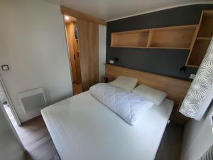 Postel nebo postele na pokoji v ubytování Chez Maya