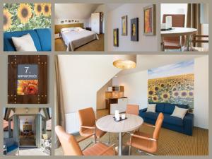 A bed or beds in a room at Villa Oliva Boutique Rooms Zamárdi Még 37 kép