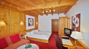 TV a/nebo společenská místnost v ubytování Hotel Schwarzenbergs Traube