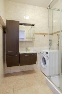 Kúpeľňa v ubytovaní Time Apartment