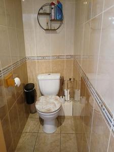 Kúpeľňa v ubytovaní Gîte du Pressoir + 17 fotografií