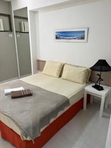 Ένα ή περισσότερα κρεβάτια σε δωμάτιο στο Flat 1Q Praia de Copacabana - Apto 202