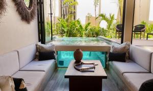 Bazén v ubytování Trobbu Boutique Collection Tulum nebo v jeho okolí