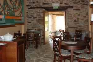 Restaurace v ubytování La Casona de Amaido