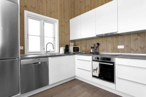 Köök või kööginurk majutusasutuses Premium cottage in Selfoss