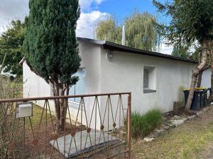 Bygningen som feriehuset ligger i