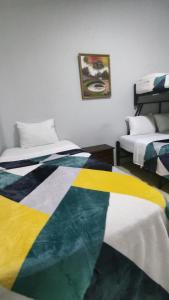 Cama o camas de una habitación en Posada Sebastian