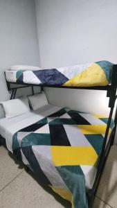 Cama o camas de una habitación en Posada Sebastian