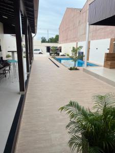 Πισίνα στο ή κοντά στο Casa de temporada Alter do chão