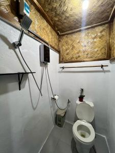 Koupelna v ubytování AA Hostel