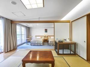 Posezení v ubytování Hakuba Alps Hotel