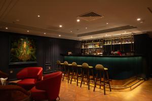 Lounge nebo bar v ubytování Champton Hanoi Hotel